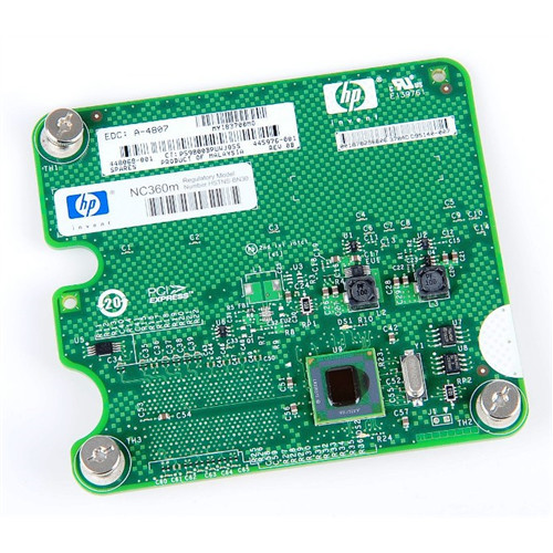 HP Blade c-Class NC360m PCI-E Dual Port Gigabit HSTNS-BN30 Mezzanine Card c-Class BladeSystem HP 448068-001