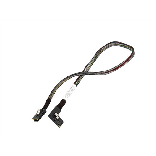 miniSAS Cable 56cm miniSAS 8087 to miniSAS 8087 STRAIGTHT TO RIGHT ANGLE SAS Cabluri HP 668242-001