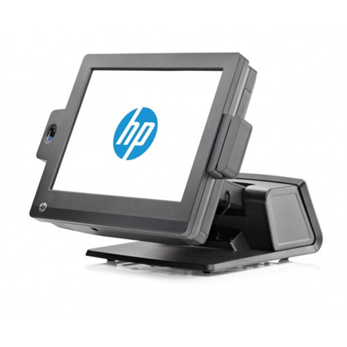 HP RP7 Retail System Model 7800 Intel Celeron G540 2,5GHz 4GB DDR3 RAM 0GB HDD Wlan 15' Touchscreen LCD POS Sistem de case de marcat