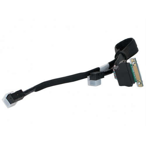 Dell Internal Dual Mini SAS 2x SFF-8643 mini mono Backplane Cable for PowerEdge R630 8SFF Dell 0K43RY Cabluri