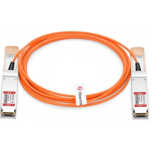 Mellanox Active Fiber Optic Network Cable VPI up to 56Gbs QSFP+ to QSFP+ AOC 5m MC220731V-005 Cabluri