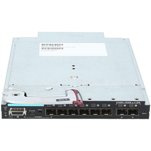 HP ProCurve 6120XG 10GbE 8 Port Blade Switch Module for c-Class BladeSystem 8x SFP HP 516733-B21 708069-001