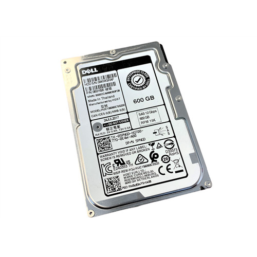 Hitachi Ultrastar C15K600 HUC156060CSS200 600GB 15K SAS 128MB 12Gbps DP 2,5" SFF Enterprise HDD Dell 05PNGD