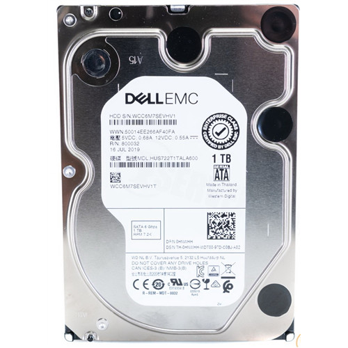 Seagate Exos 7E8 Enterprise Class 1TB SATA 6Gbps 128MB 3,5" LFF Hdd Dell 0M33YT (NEW)