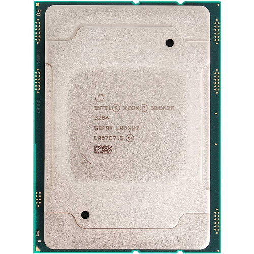 Intel Xeon 6Core Bronze 3204 1.9GHz 6Threads FCLGA3647 8,25MB Cache 9,6GT/s 85W CPU SRFBP Procesor