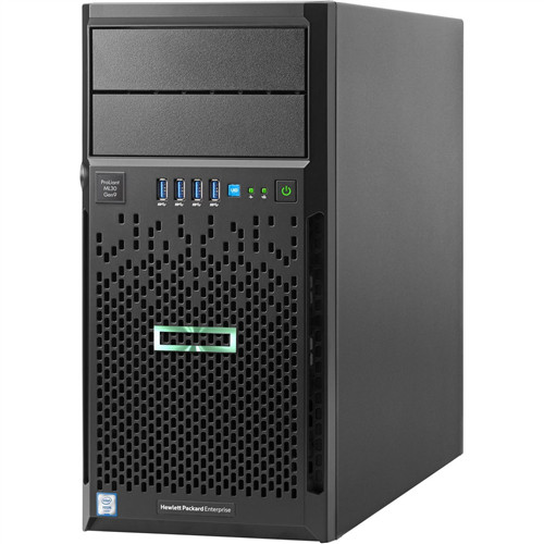 HPE Proliant ML30 Gen9 1x Intel Xeon 4Core E3-1245v6 3.7GHz 32GB DDR4 RAM 8SFF Bay 0GB HDD P440ar RAID iLo Standard 2x 460W PSU