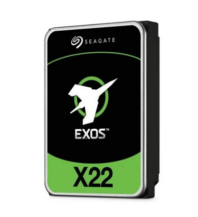 Seagate Exos X22 Enterprise ST22000NM001E 22TB SATA 6G 7200rpm 512MB 512e 4kn 3,5" LFF HDD (Recertified)