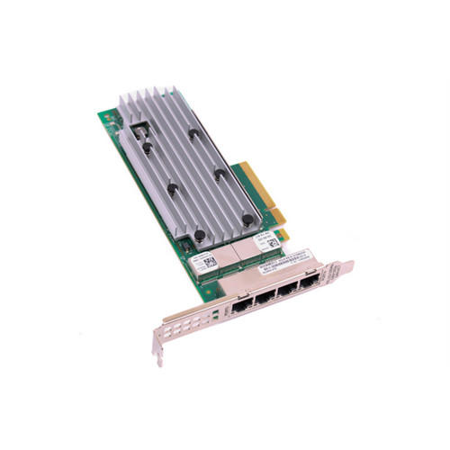 Qlogic FastLinQ QL41164 4x 10GbE RJ45 PCI-e Quad Port High Profile Card Dell 033M0K